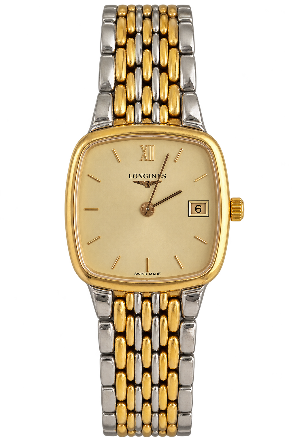 Longines Flagship Champagne Dial Two Tone Bracelet Women’s Watch