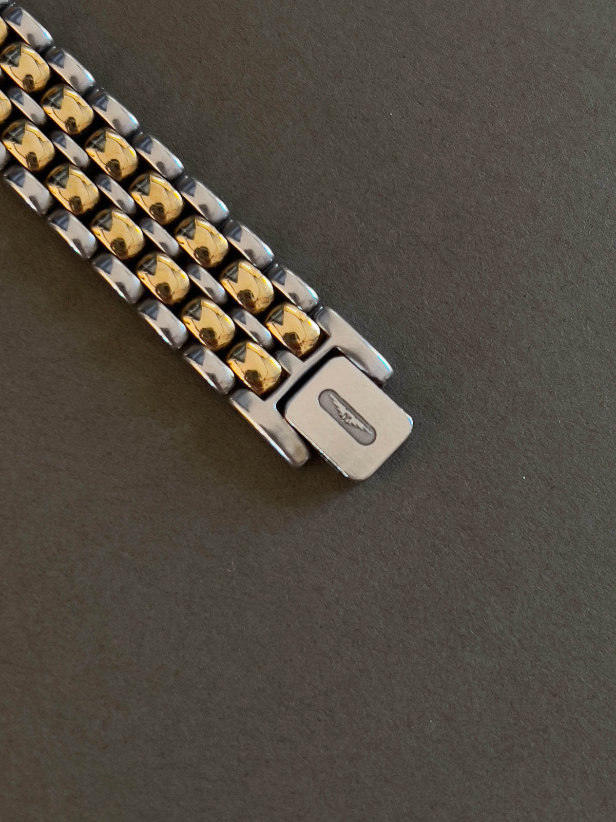 Longines Champagne Dial Two Tone Cushion Date Women’s Watch — product photograph 6, Gilded Hour NZ.