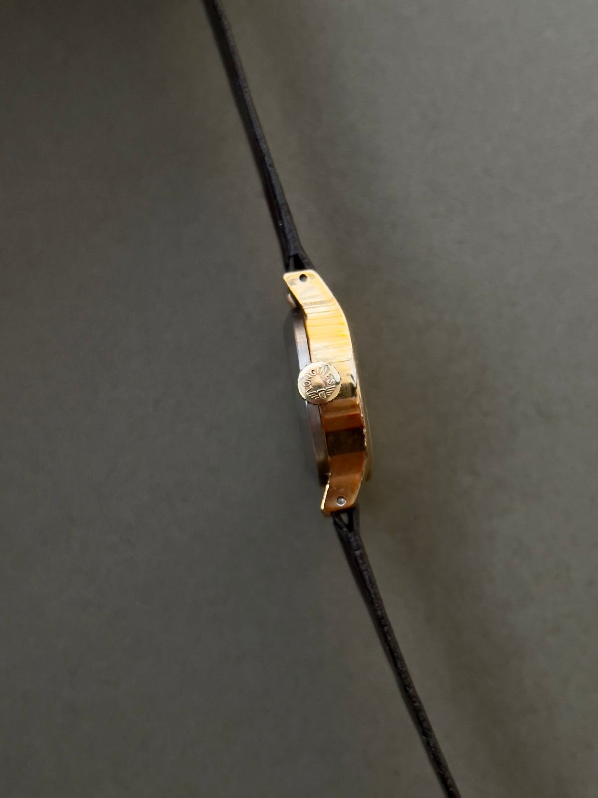 Longines Ivory Dial Gold Round Hand Wound Women’s Watch — product photograph 7, Gilded Hour NZ.