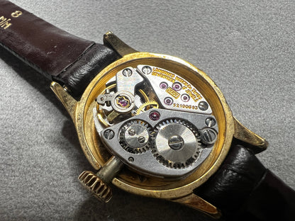 Longines Ivory Dial Gold Round Hand Wound Women’s Watch — product photograph 10, Gilded Hour NZ.