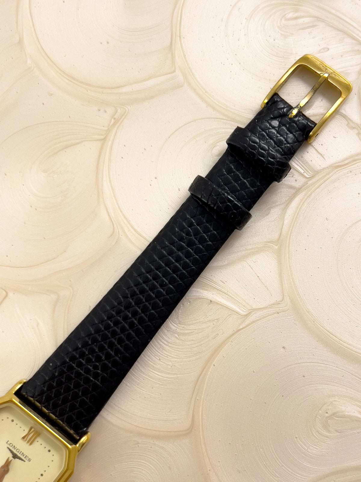 Longines Ivory Dial Soft Octagonal Women's Watch — product photograph 5, Gilded Hour NZ.