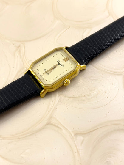 Longines Ivory Dial Soft Octagonal Women's Watch — product photograph 11, Gilded Hour NZ.