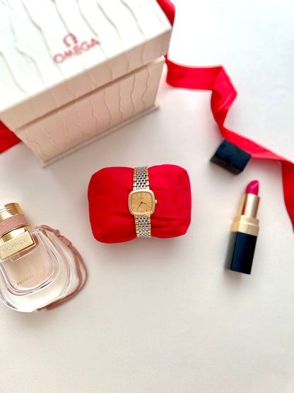 Omega De Ville Cushion Case Women's Watch "Ile de France" Collection, view 2.