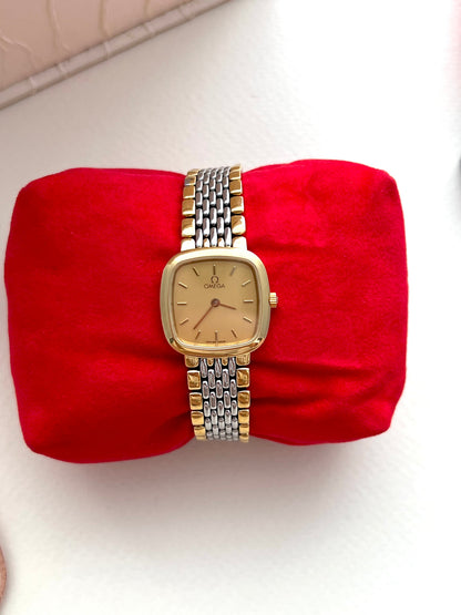 Omega De Ville Cushion Case Women's Watch "Ile de France" Collection, view 7.