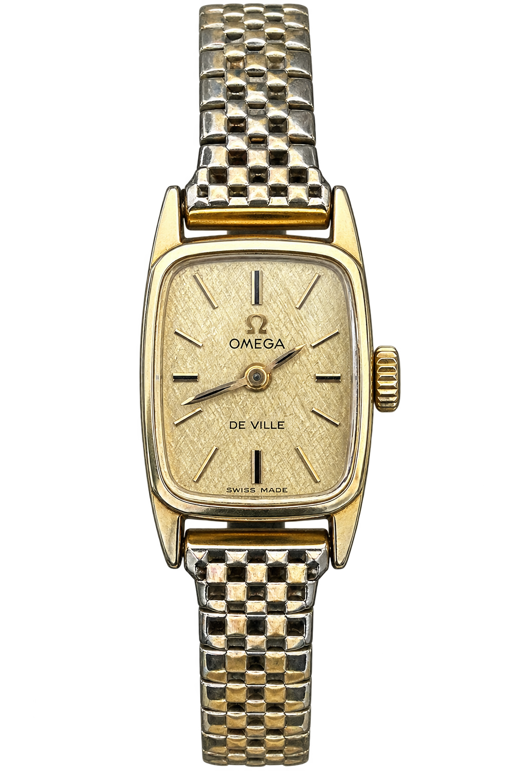 Omega De Ville Linen Dial Cocktail Women’s Watch