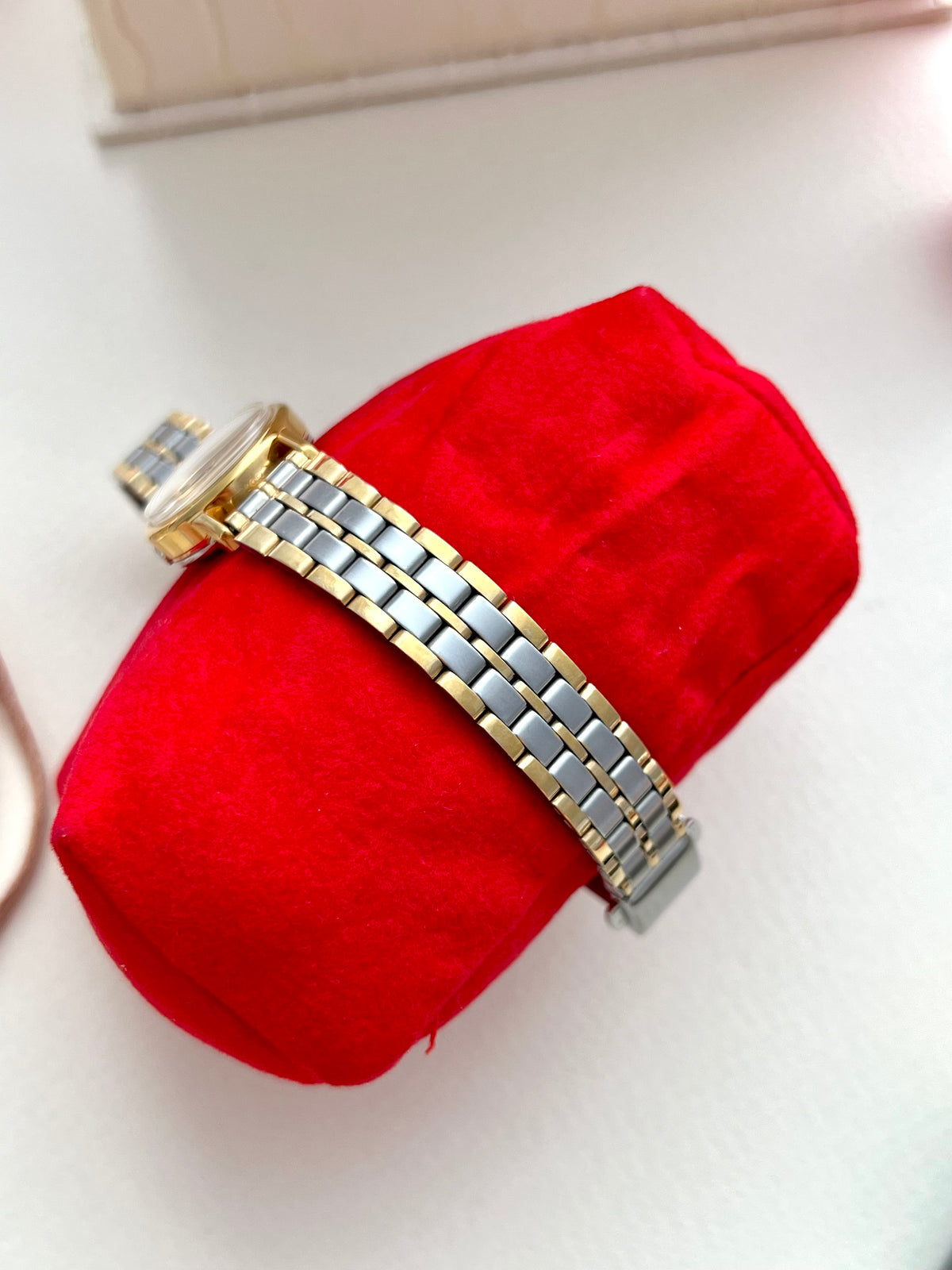 Omega De Ville Women's Watch with Two Tone Bracelet, view 7.