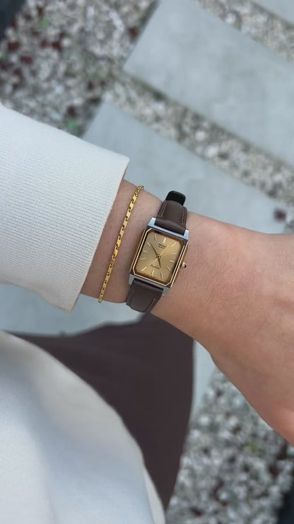 Seiko Exceline Gold Tank Ladies Watch
