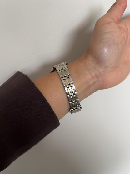 Must de Cartier 21 Two Tone Roman Dial Watch