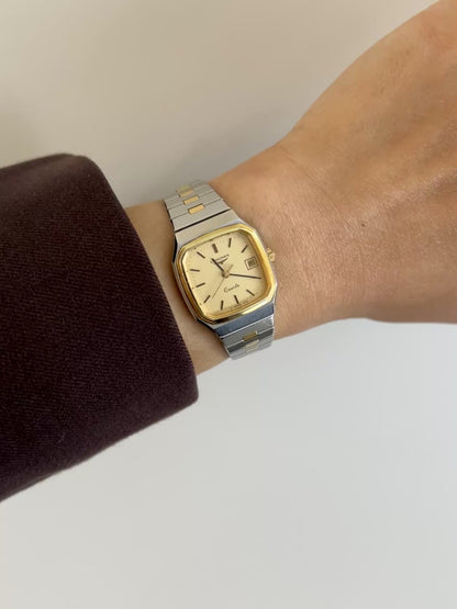 Longines Two Tone Octagonal Bracelet Women's Watch