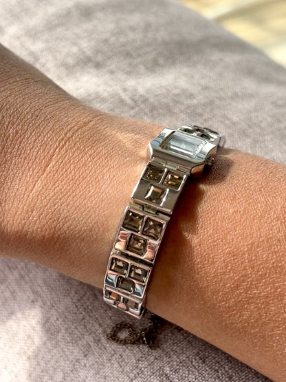 Seiko Rare Women's Watch with Bracelet Embedded with SWAROVSKI Crystals