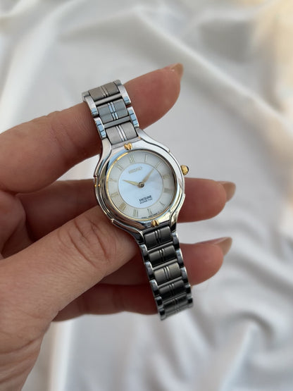 Seiko Exceline Kinetic Ladies’ Watch Mother of Pearl Dial