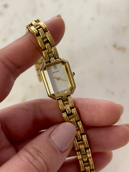 Citizen Sylph Soft Octo Watch with Emerald-like Crystal Cut
