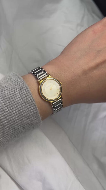 Yves Saint Laurent Two Tone Classic Ladies Watch