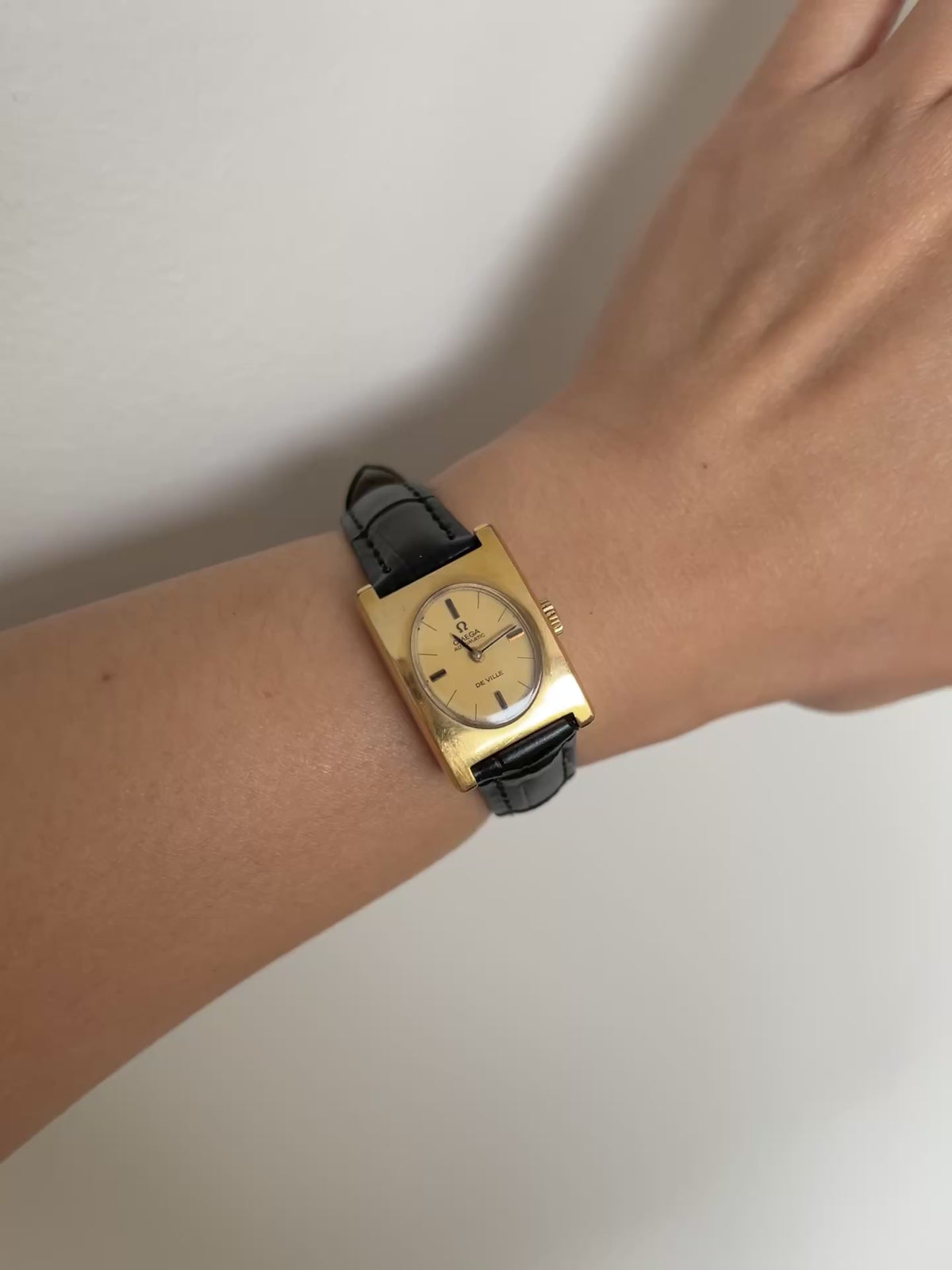 Omega De Ville Tank Automatic with Oval Dial