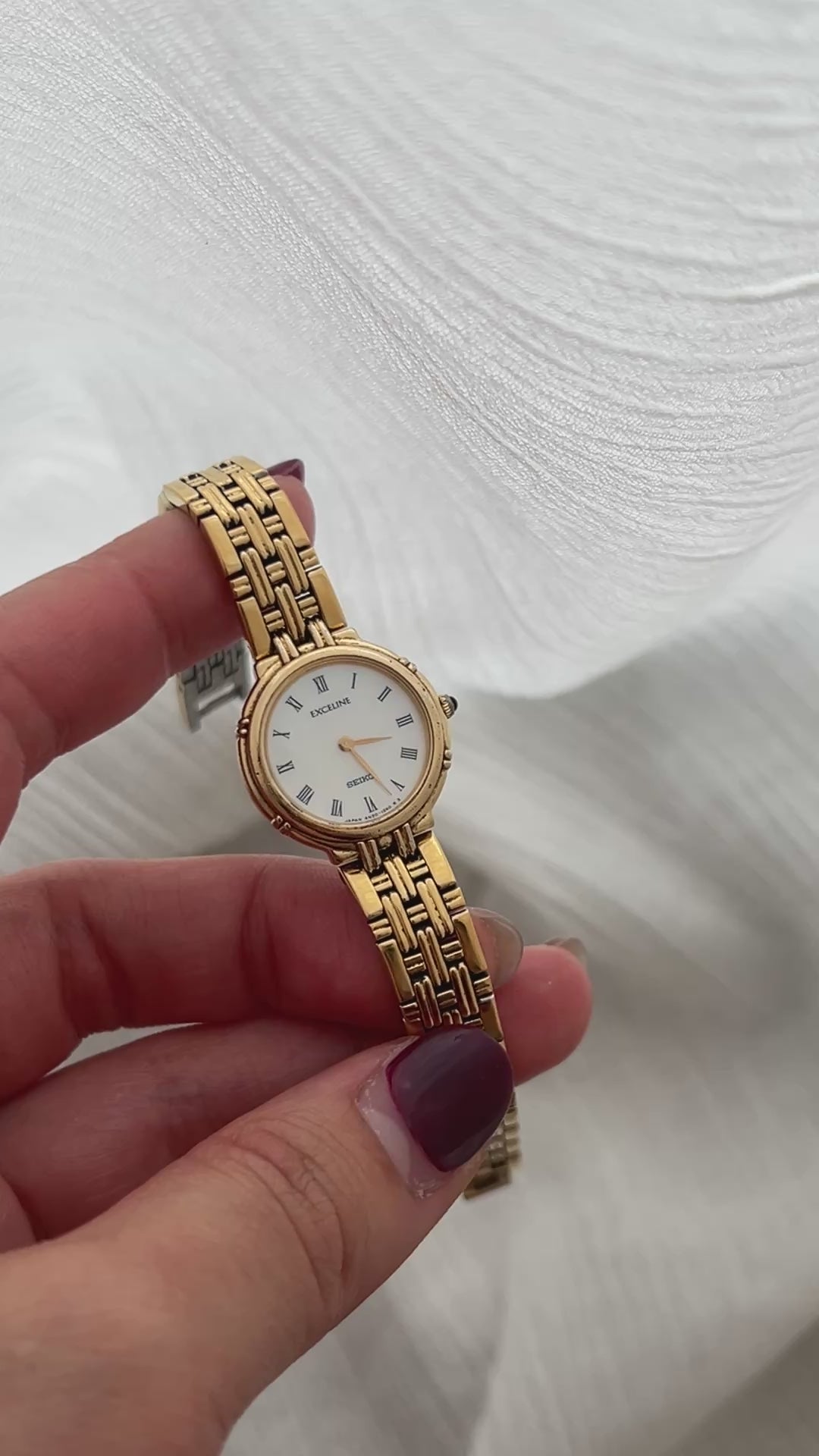 SEIKO Exceline 14K 175532 セイコー 📦SOLD OUT📦 Vintage Seiko Exceline Ladies Gold Plated Case