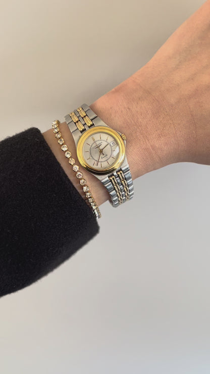Longines Two Tone Round Women's Watch