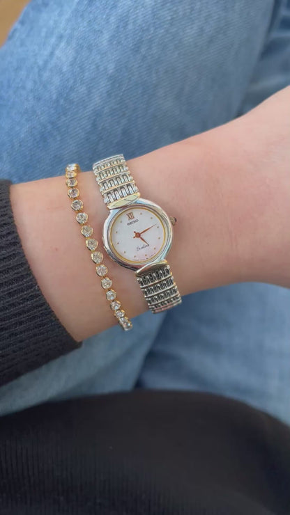 Seiko Two Tone Woman's Watch