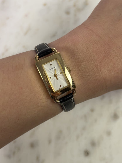 Coach Tank Gold Toned Woman's Watch