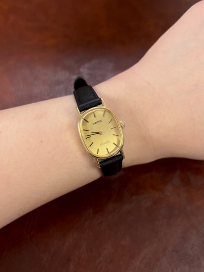 Rado Silhouette Ladies Watch in Brushed Gold