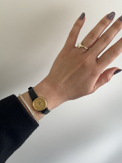 Omega De Ville Gold Toned Round Women’s Watch