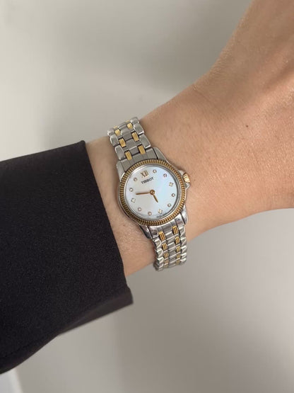 Tissot Petite Pearl Diamond Accent Watch