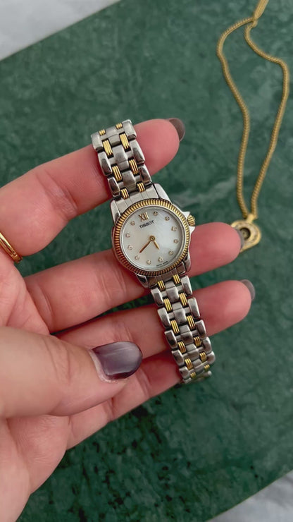 Tissot Petite Pearl Diamond Accent Watch