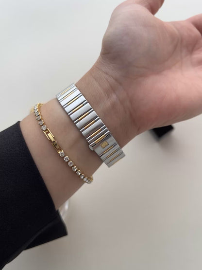 Omega Constellation Two Tone Women's Watch with Mother of Pearl Dial