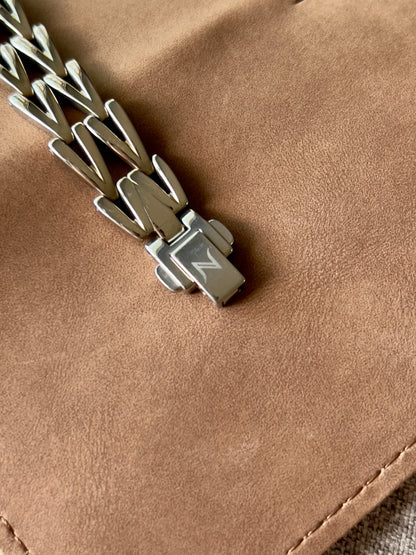 Seiko Noie Brown Dial Sculpted Bracelet women's watch — product photograph 5