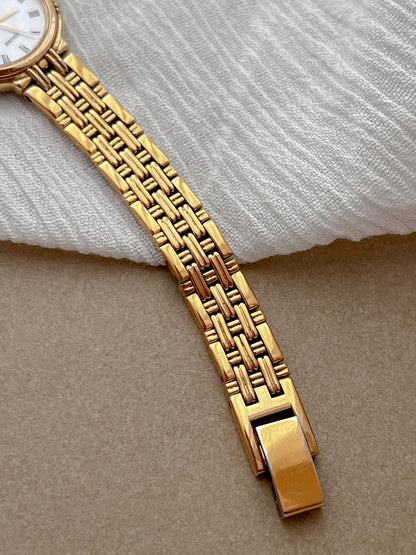 Seiko Exceline Gold Woman's Watch Roman Numerals, product photograph 6.
