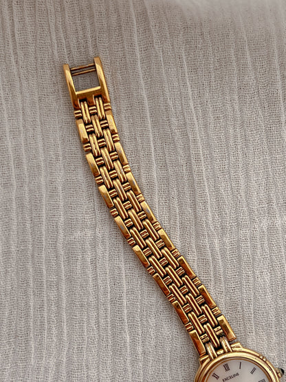 Seiko Exceline Gold Woman's Watch Roman Numerals, product photograph 7.