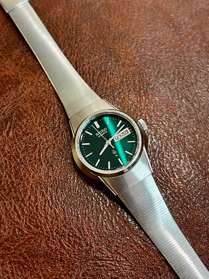 Seiko Green Dial Day Date Watch 4326-0050, product photograph 1.