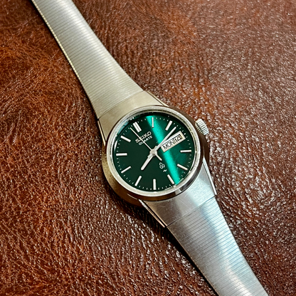 Seiko Green Dial Day Date Watch 4326-0050, product photograph 3.