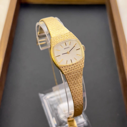 Seiko Gold Woman's Watch, product photograph 1.