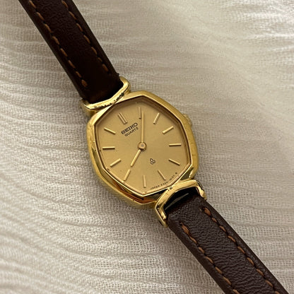 Seiko Champagne Dial Soft Hexagonal Women's Watch — product photograph 1