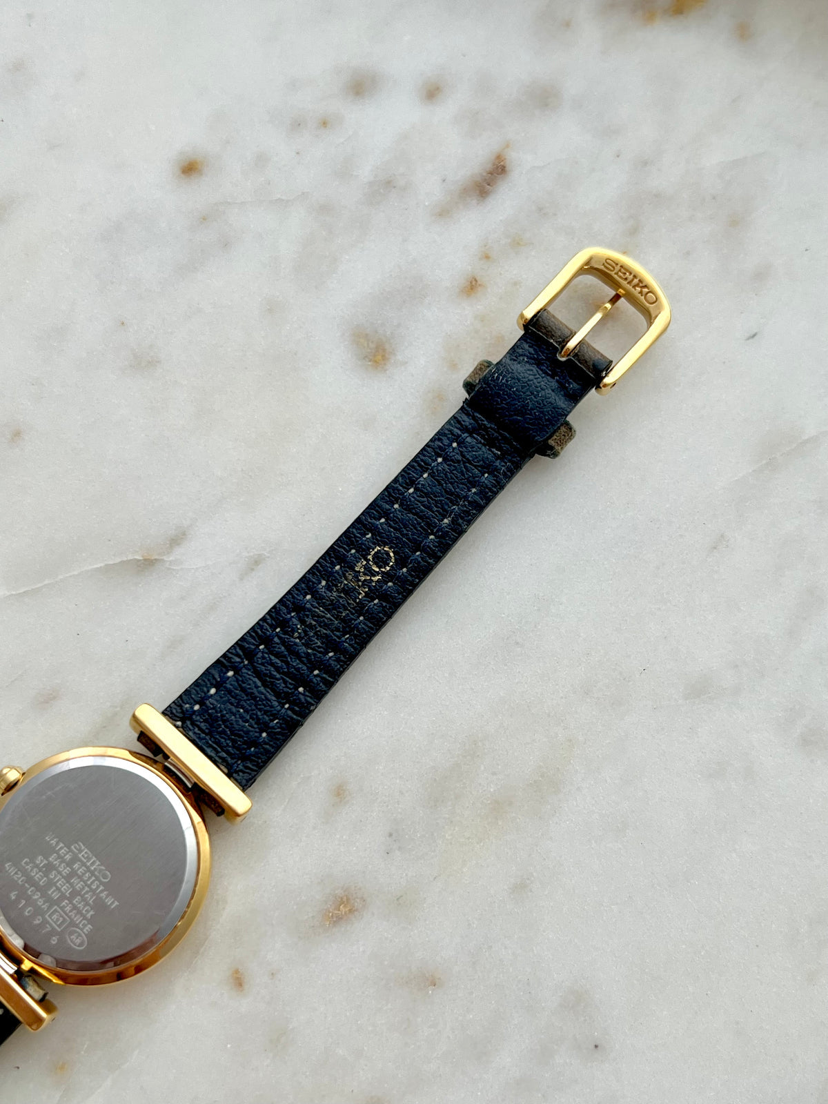Seiko Lucent Gold Tone Women’s Watch with Roman Numeral Dial, product view 3.