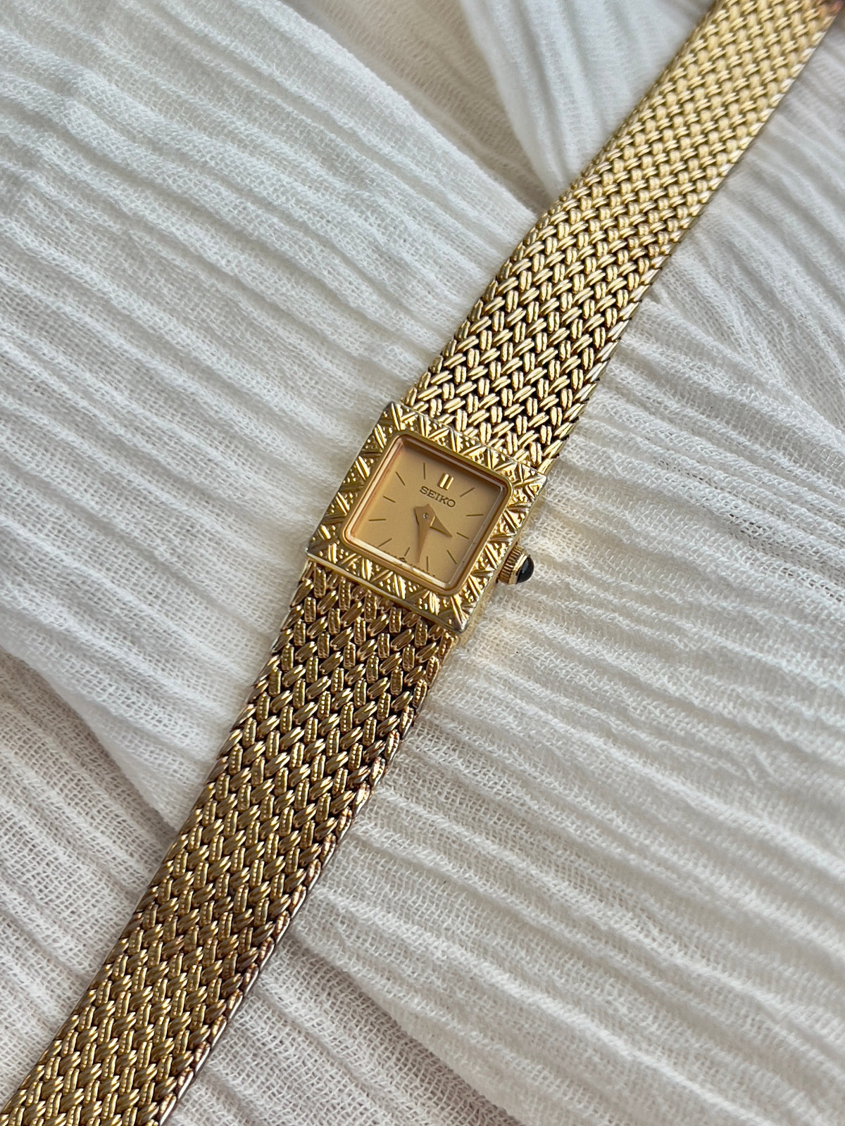 Seiko Elegant Mini Square Women's Watch, product photograph 2.