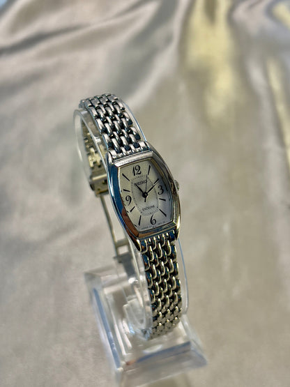 Seiko Exceline Solar Tonneau Women's Watch — product photograph 2