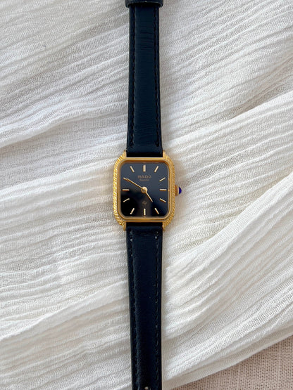 Rado Black Dial Gold Tone Tank Women's Watch | Product photograph 4