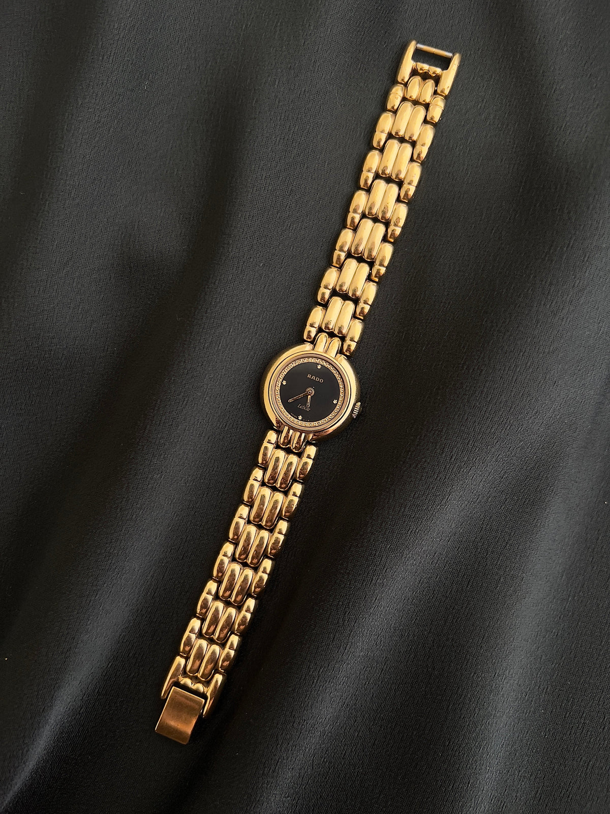Rado Le Soir Black Gold watch — watch and bracelet