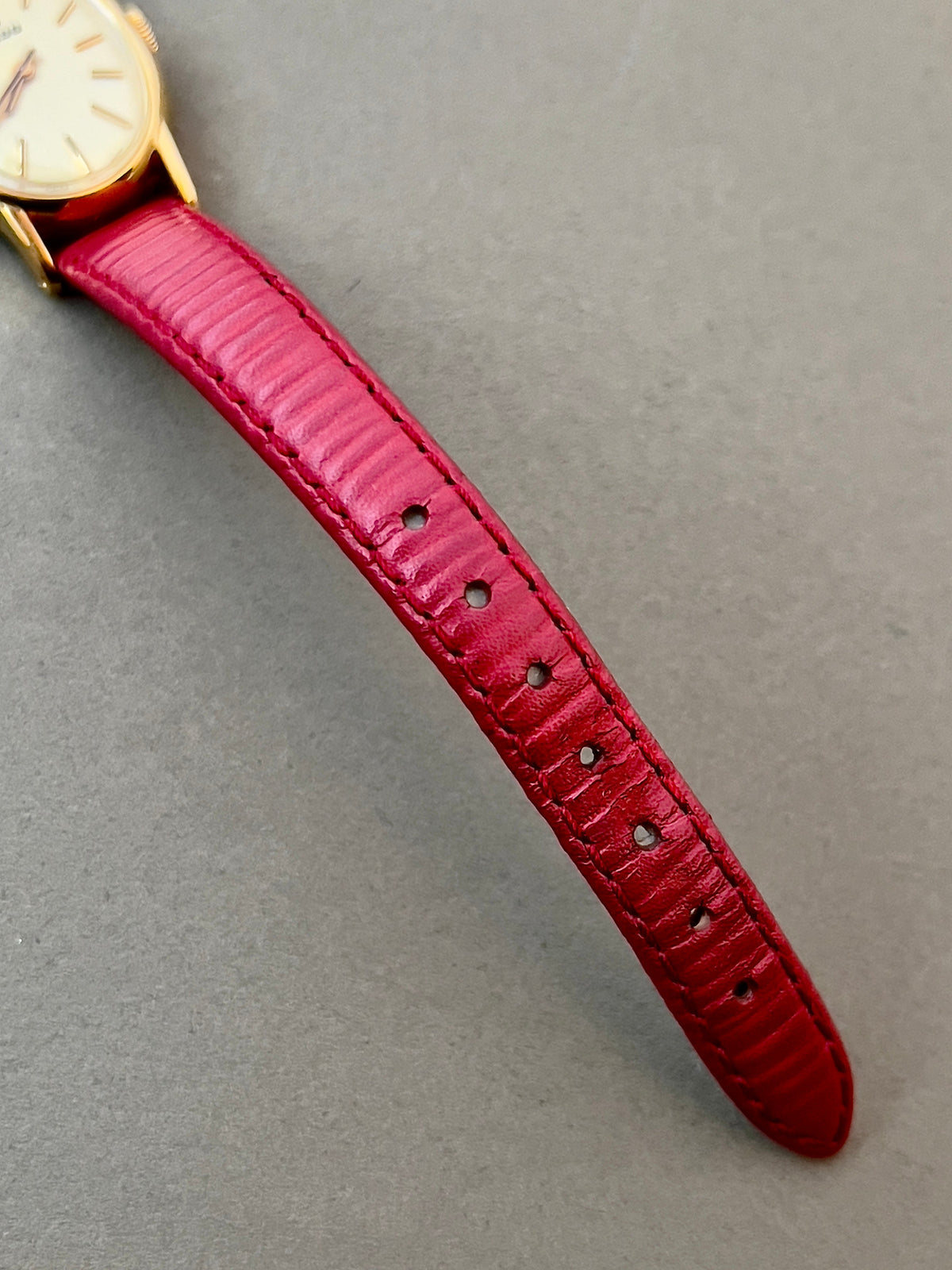 Rado Champagne Oval Gold Tone Women's Watch — product photograph 3, Gilded Hour NZ.