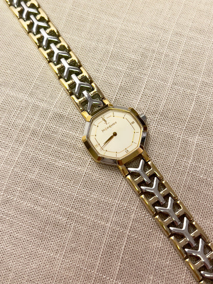 Yves Saint Laurent Octagonal Two Tone Women's Watch | Product photograph 7